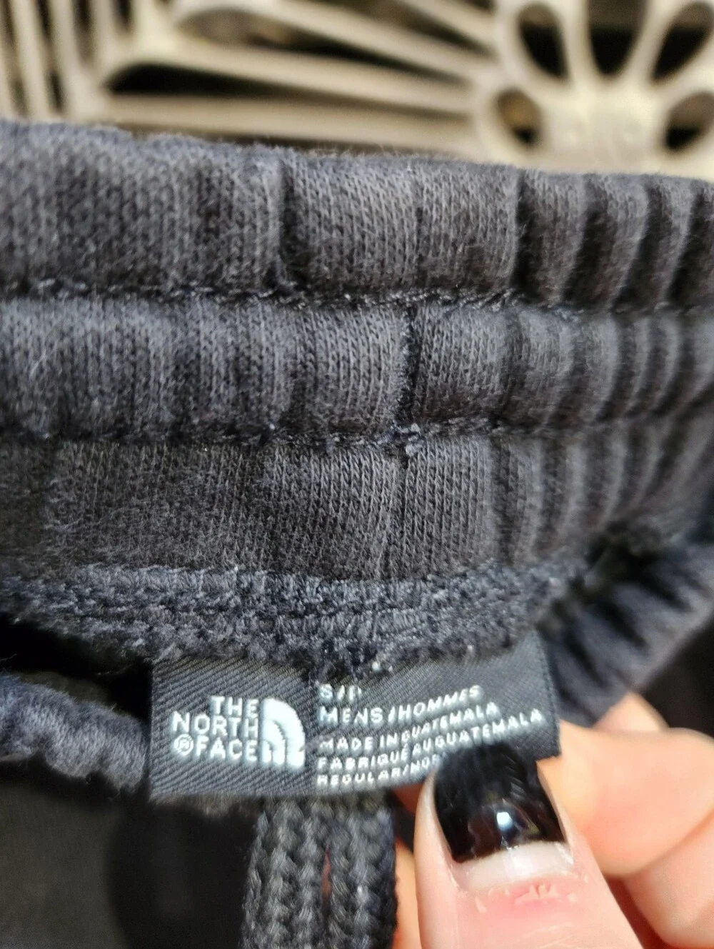 The North Face Men’s Small Black Fleece Jogger Sweatpants TNF